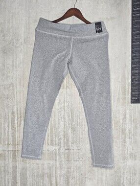 New York & Company Gray Leggings Size L
